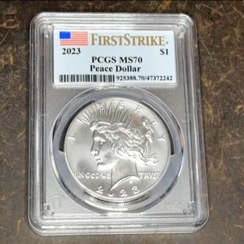 2023 Peace Silver Dollar PCGS MS70 First Strike