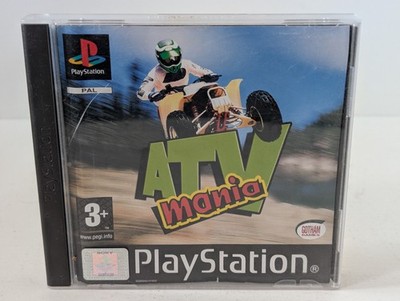ATV Mania Sony Playstation 1 PSX PAL Gotham Games Take Two 2003 No Manual 