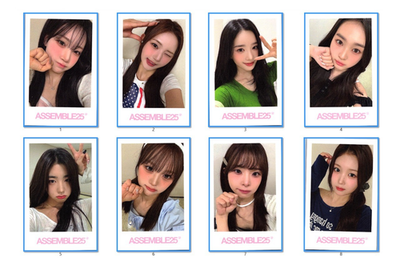 tripleS ASSEMBLE25 Photocard EVER LINE Fan signing event YooYeon