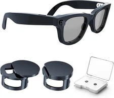 LED Light Cover for RayBan Meta Smart Glasses, Adjustable Blocker...