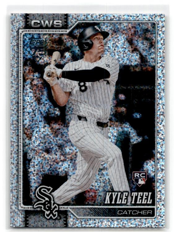 2026 Topps #201 Kyle Teel Sandglitter Chicago White Sox
