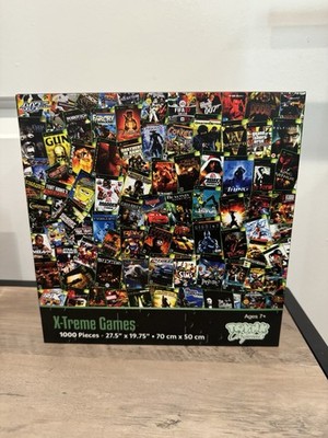 X-Treme Games Collage Puzzle for Adults and | Difficult 1000-Piece Jigsaw Puz...