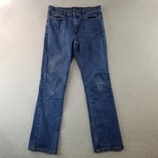 Members Mark Jeans Mens Sz 34x32 Straight Fit MedWash Normcore Cute Nice Quality