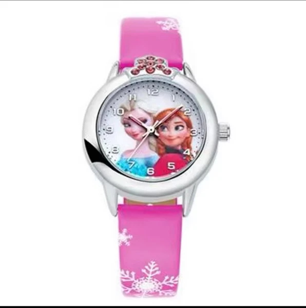 Girls Kids Frozen Elsa & Anna Watch Princess Children's Cartoon Gifts for Kids