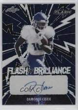 2021 Leaf Flash of Brilliance Navy Blue 38/75 Damonte Coxie #FB-DC1 Auto s1i