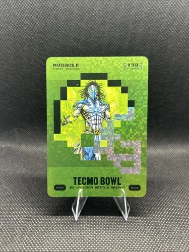Bo Jackson Battle Arena Tecmo Bowl MYRACLE Glow Helmet Icons SSP HI90