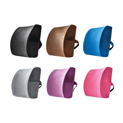 Rückenstützkissen Memory Foam Ergonomisch Bequem Rückenlehne Rückenkissen