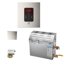 Mr Steam MS150EC1 6kW w/ iTempo AutoFlush Square Package Polished Nickel