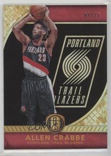 2016-17 Panini Gold Standard Black 9/15 Allen Crabbe #92 4v2