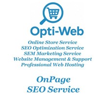 Premium One-Time OnPage SEO Service by OPTIWEB Expert Optimization - 10 Pages