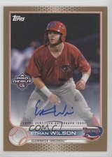 2022 Topps Pro Debut Gold Auto 32/50 Ethan Wilson #PD-39 Auto 0l1