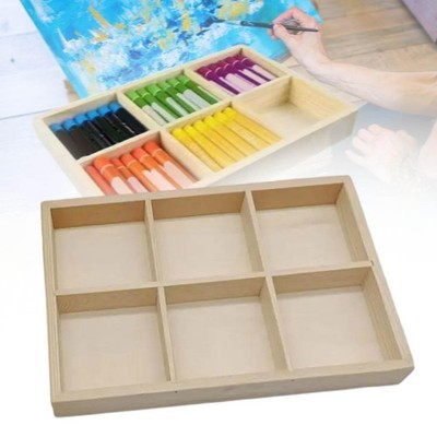 Marker Stifthalter 6 Gitter Basteln Halter Behälter Multifunktionale Pinsel
