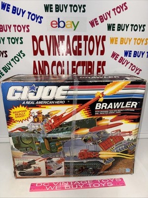 Vintage 1990 Hasbro G.I. Joe Brawler Tank Vehicle BRAND NEW SEALED BOX  
