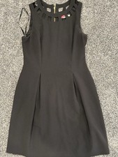 Eliza J Women's Sleeveless Black Dress Kneelength