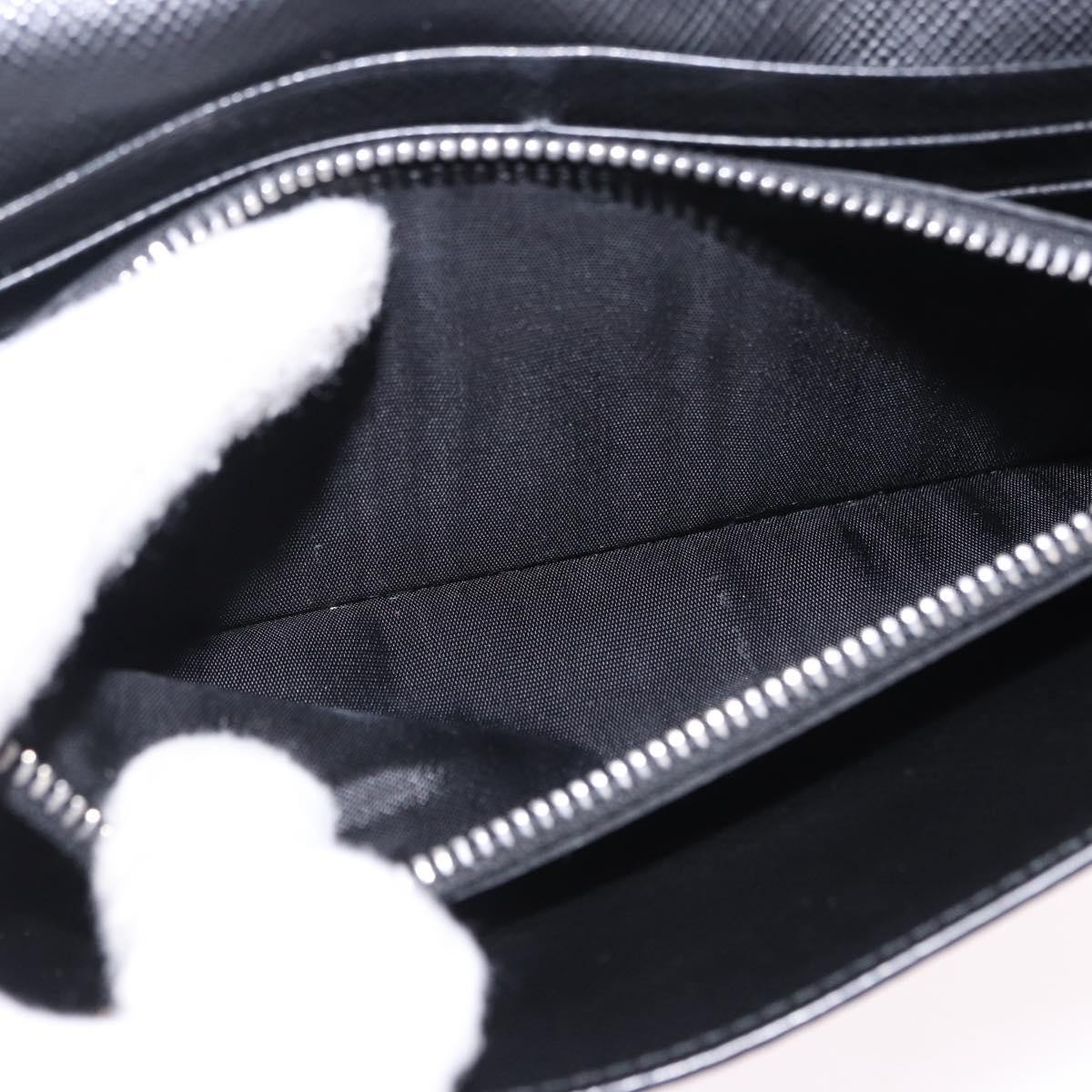 Prada Saffiano Leather Black Wallets Accessory — image 10