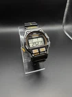 Vtg Timex Ironman Triathlon Men Sport Idiglo Rubber Band Quartz Digital Watch
