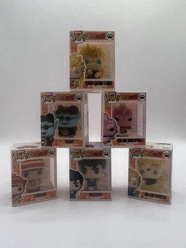Dragon Ball Z Bitty Pop Lot Of 6 Including 1 Chase Super Saiyan 3 Goku