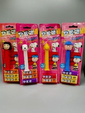 Pez Candy Dispenser Set of 4 Peanuts Charlie Brown Lucy Snoopy Woodstock
