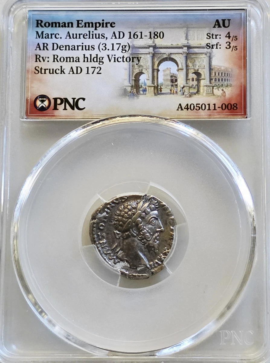 Marcus Aurelius Silver Roman Imperial Coins 27 BC-476 AD for sale