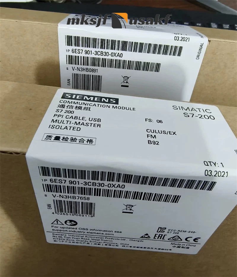 New In Box SIEMENS 6ES7 901-3CB30-0XA0 6ES7901-3CB30-0XA0 Communication Module - Image 3 of 4