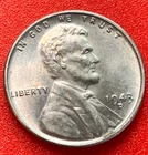 1943-D Lincoln Wheat Cent Penny GEM BU From an Original Bank Roll