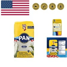 UPC 854675005002 product image for White Corn Meal ? Pre-cooked Gluten Free and Kosher Flour for Arepas 5 lb/Pac... | upcitemdb.com