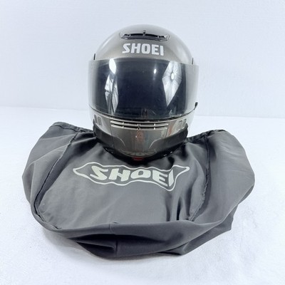 Shoei Syncrotec Modular Motorcycle Helmet Gray Full Face DOT Size Medium W/ Bag