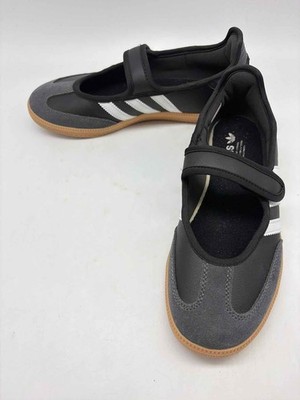 Pre-Owned Adidas Black Size 7 Strappy Flats