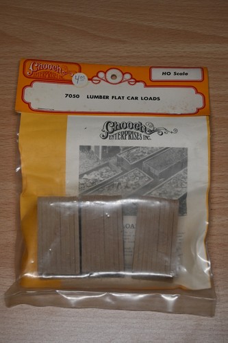 Cargas planas de madera escala HO Chooch Enterprises 7050 | Zustand: New