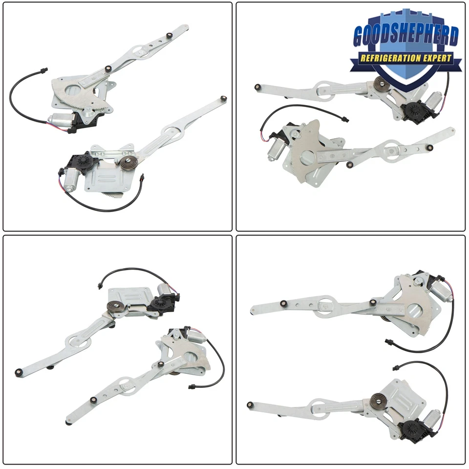 Conjunto de motor y regulador de ventana eléctrica para GMC Sonoma Chevrolet S10 94-2004 FL&FR Foto 3 de 4