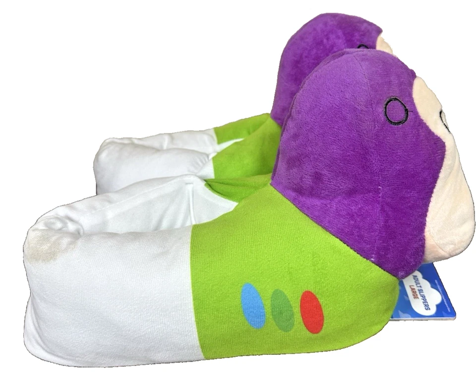 Disney Pixar Buzz Lightyear Toy Story Slippers Adult Large 9-10 NWT House Shoes - Image 3 of 4