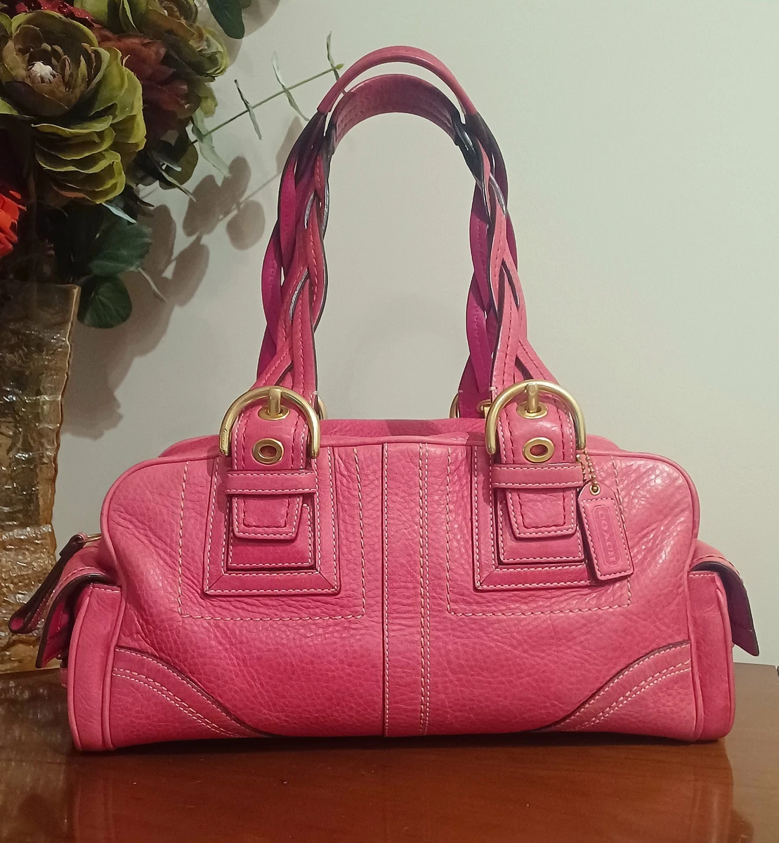 バッグ Coach One Shoulder Handbag pink soho Coach Pink Soho Handbag for sale | eBay
