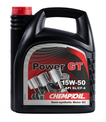CHEMPIOIL Power GT 15W-50 4 Liter Motoröl Teilsynthetisch 228.1 229.1 501 01 505