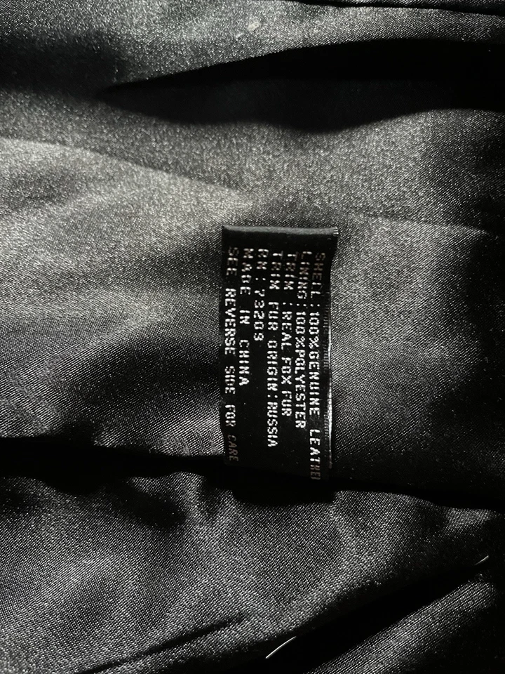 Abrigo de cuero vintage de mujer Marvin Richard’s talla M excelente estado Foto 4 de 4