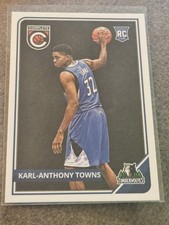 2015-16 Panini Complete Karl-Anthony Towns Rookie Card . rookie card picture