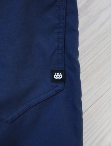 686 Pantalones Colección Everywhere Para Hombre 30x30 Azul Marino Calce Ajustado Táctico Exterior Senderismo - Imagen 5 de 7