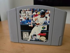All-Star Baseball 99 (Nintendo 64, 1998) N64 100% Authentic Tested & Working