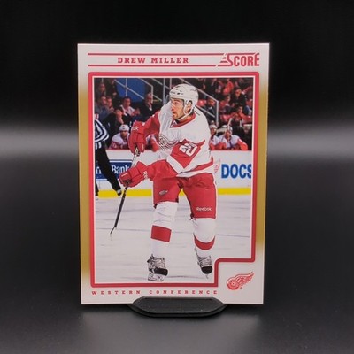 2012-13 Score Gold Rush #187 Drew Miller - Detroit Red Wings