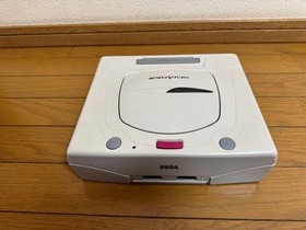 SEGA Saturn HST-0019 Console Complete Set Boxed Tested Working Japan
