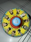 Vintage Litho Tin Spin Top Ten Little Indians Counting Rhyme Ohio Art Co. Toy