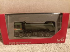 Herpa H0 1:87 in OVP; 148825 MAN F2000 Evo Rundmulden-Baukipper-LKW "Max Wild"