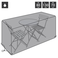 Charles Bentley Bistro Set Waterproof Outdoor Garden Furniture Cover - Black
