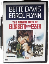 THE PRIVATE LIVES OF ELIZABETH & ESSEX (DVD) VG Disc + Cover Art - NO CASE