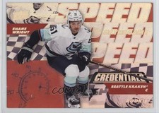2022 Upper Deck Credentials Speed of the Game Rookies Shane Wright #SGR-25 18en