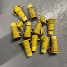 Lot Of 10 Leviton 15A, 250 Volts, Connector, Industrial Grounding. NEMA 6-15