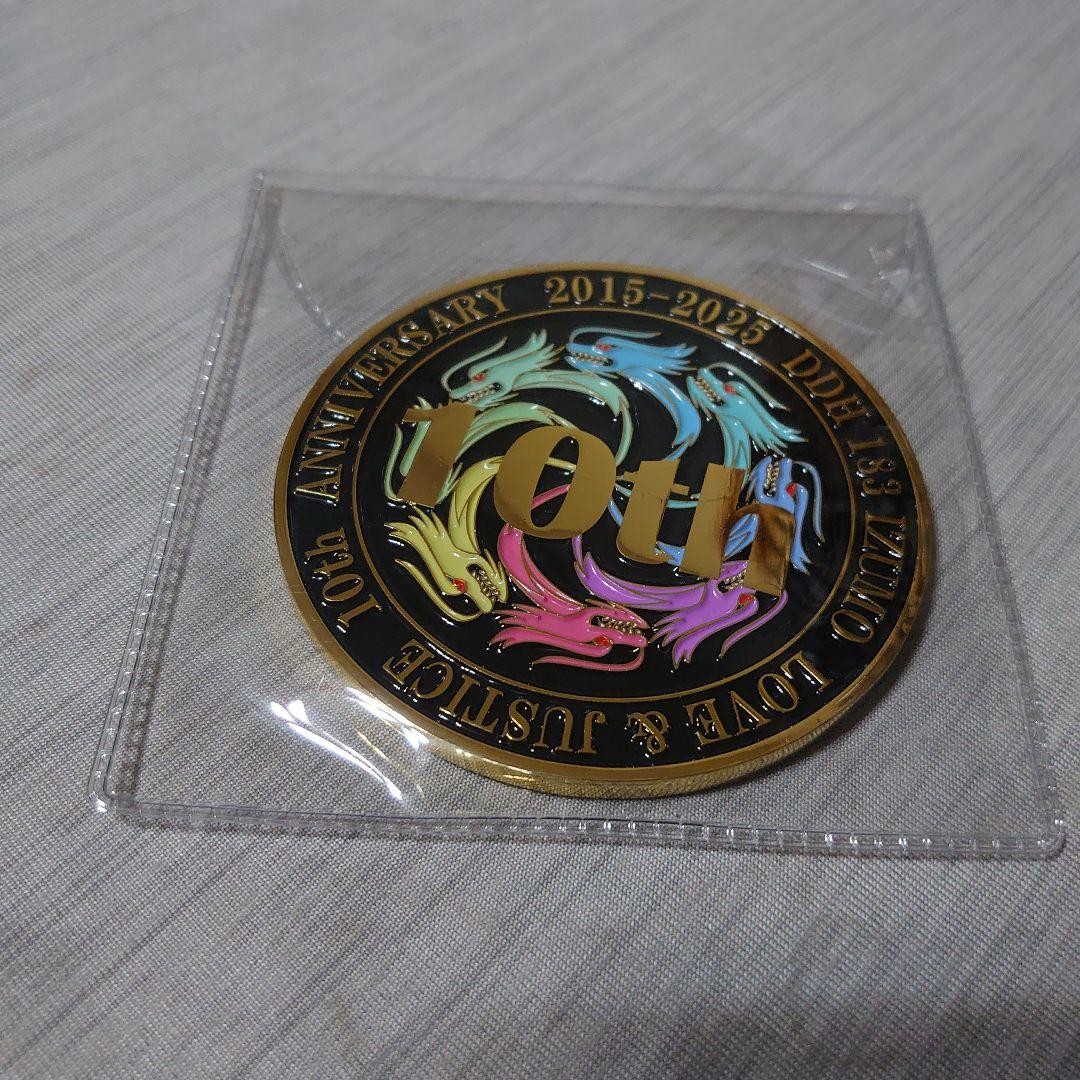 Izumo 10th Anniversary Challenge Coin and Patch Rare Used