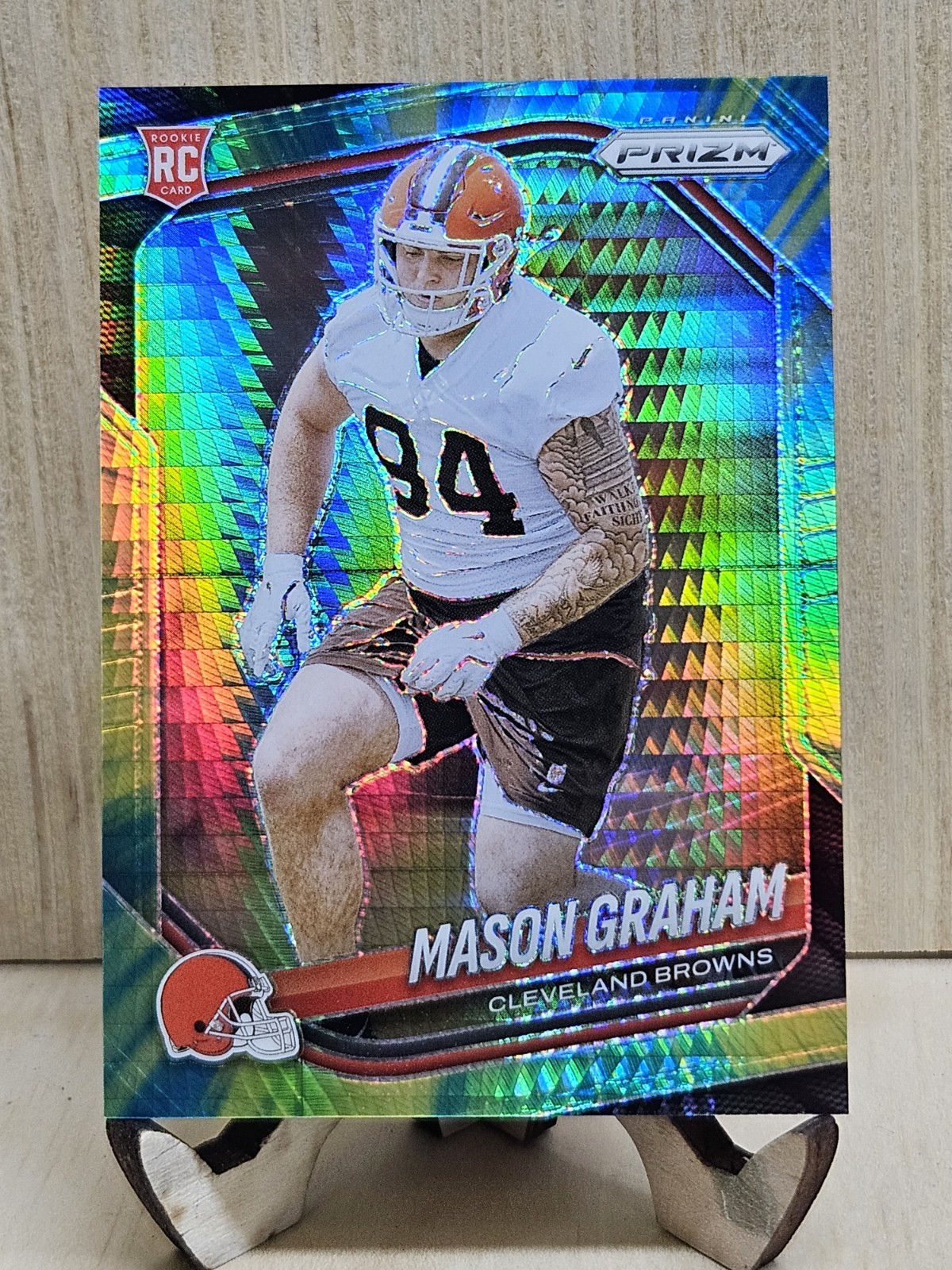 2025 Panini Prizm - Rookies Mason Graham #354 Hyper Prizm /200 (RC)