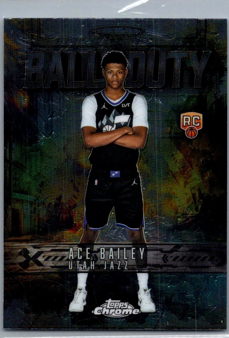 2025-26 Topps Chrome #BD-24 Ace Bailey Ball of Duty