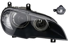 Scheinwerfer Halogen Rec. passend für BMW X5 E70 mit LWR weißen Blinkler + Nebel