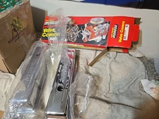 Nos Vintage Moroso NEW 68100 SBC Chevy Chrome Steel Tall Valve Covers Nib 